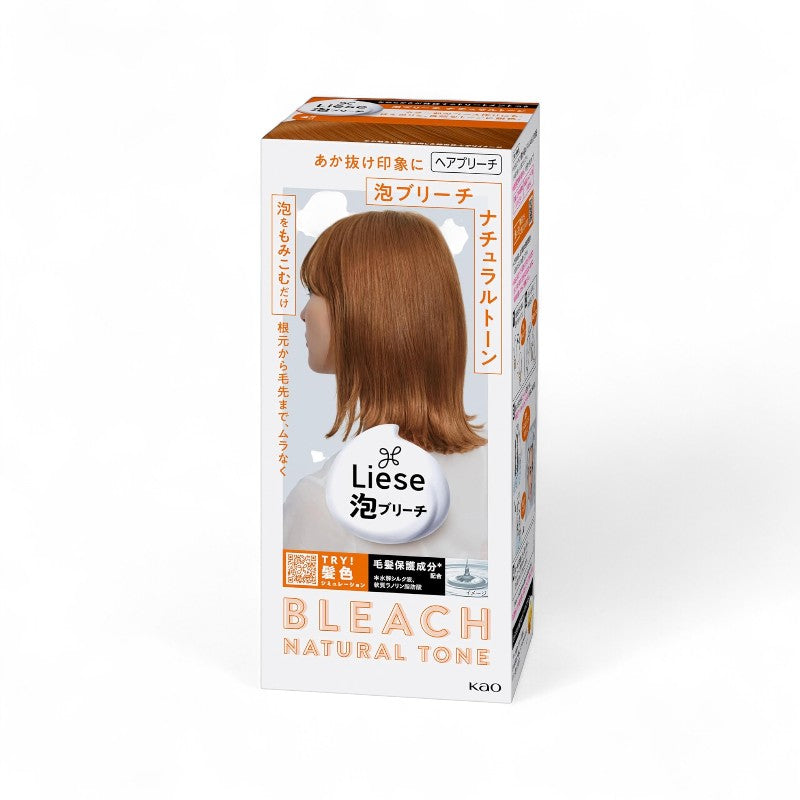 Kao Liese Foam Bleach Natural Tone - 108ml