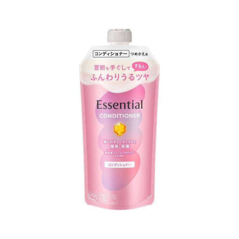 Kao Essential Soft &amp; Glossy Conditioner 300ml Refill