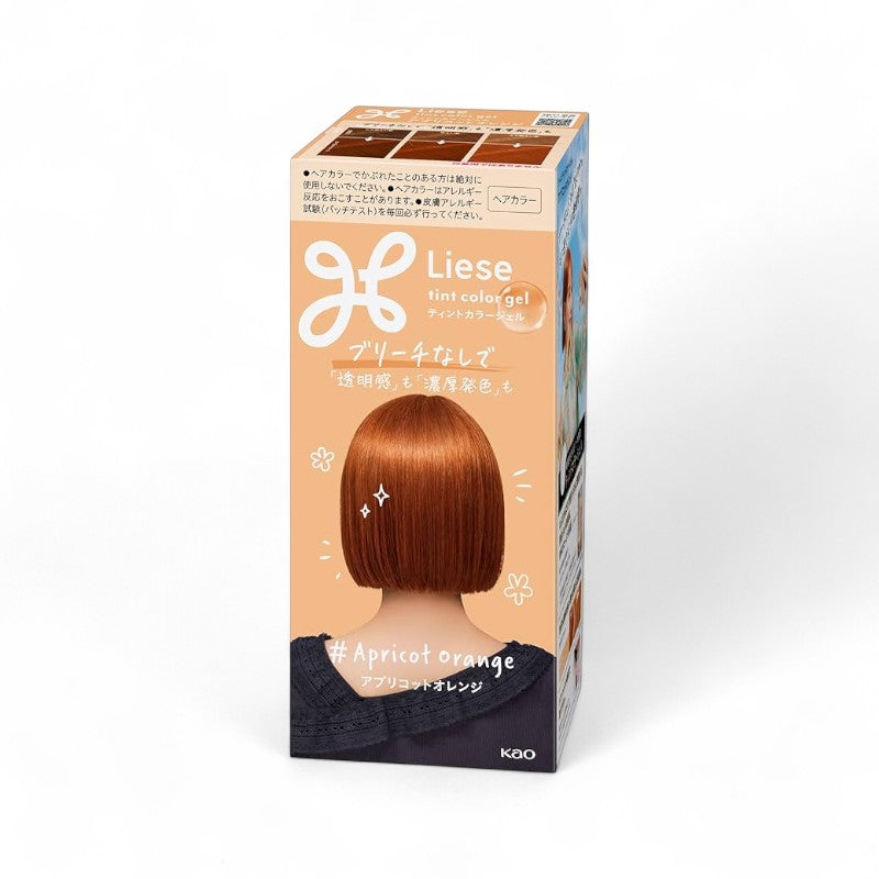 Kao Liese Tint Color Gel  Hair Color Apricot Orange - 191ml
