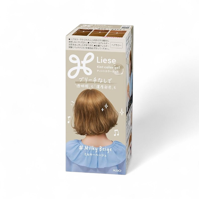 Kao Liese Tint Color Gel  Hair Color Milky Beige - 191ml