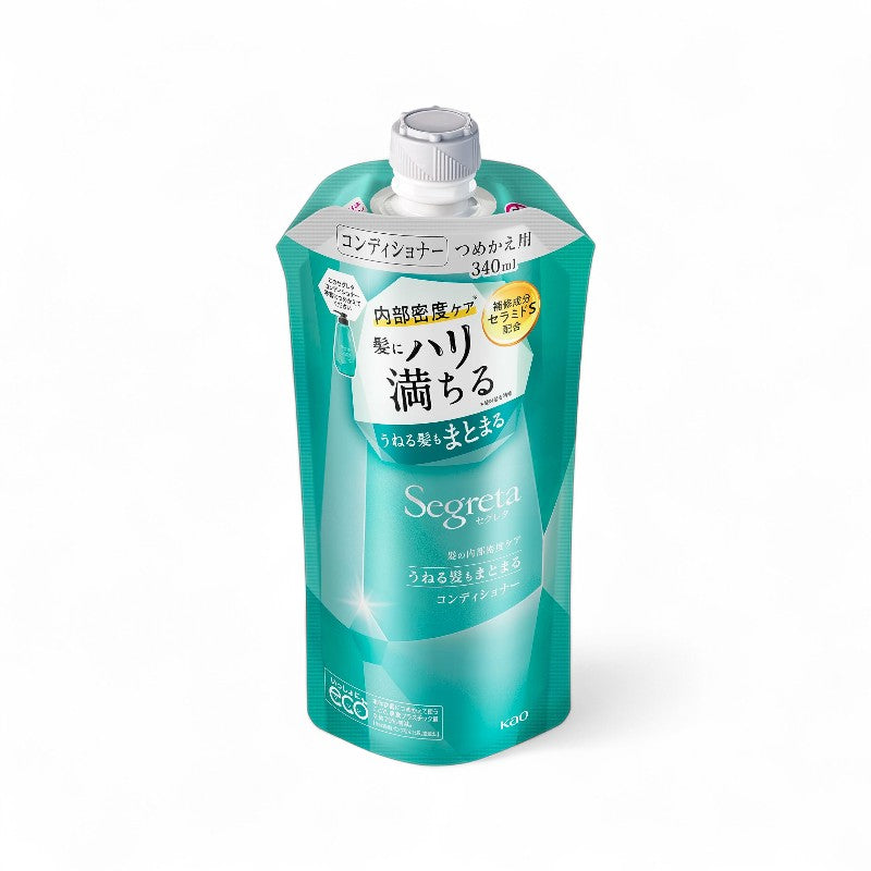 Kao Segreta Conditioner For Curling Hair 340ml Refill