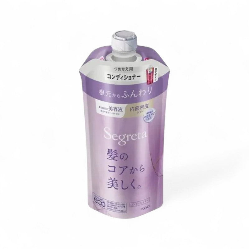 Kao Segreta Fluffy Conditioner 340ml Refill