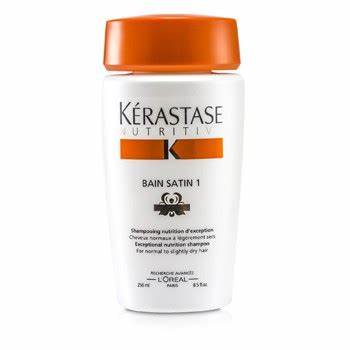 Kerastase Nutritive Bain Satin 1 Exceptional Nutrition Shampoo (For Normal to Slightly Dry Hair)   E1742100 250ml/8.5oz