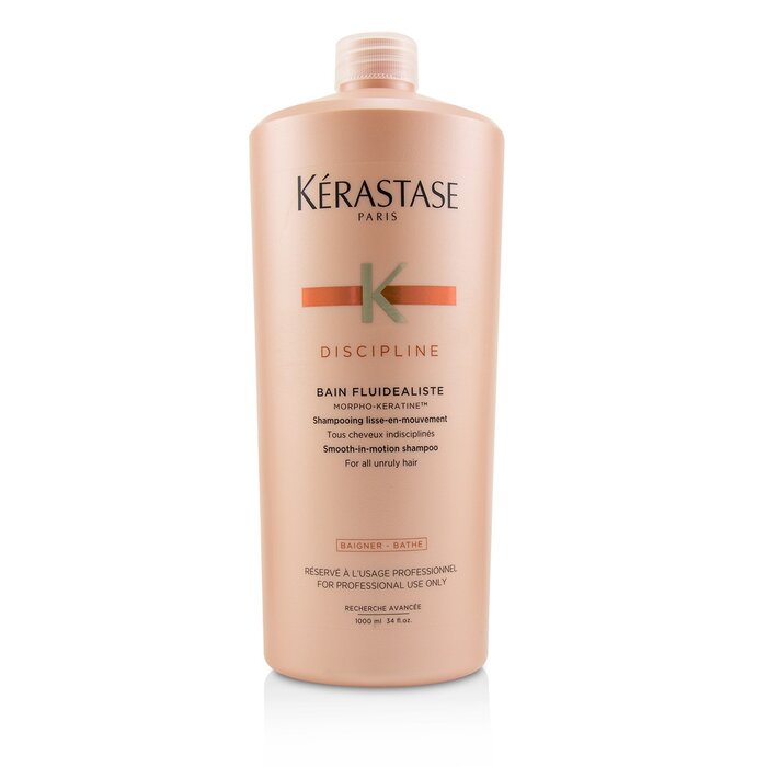 Kerastase Discipline Bain Fluidealiste Smooth-In-Motion Shampoo (For All Unruly Hair)   E1023100 1000ml/34oz