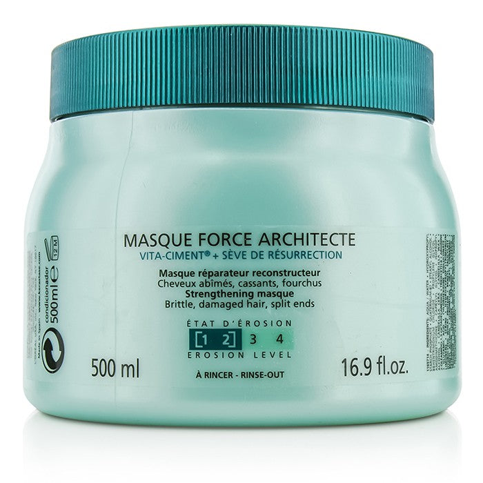 Kerastase Resistance Force Architecte Strengthening Masque (For Brittle, Very Damaged Hair, Split Ends) E0296103 500ml/16.9oz