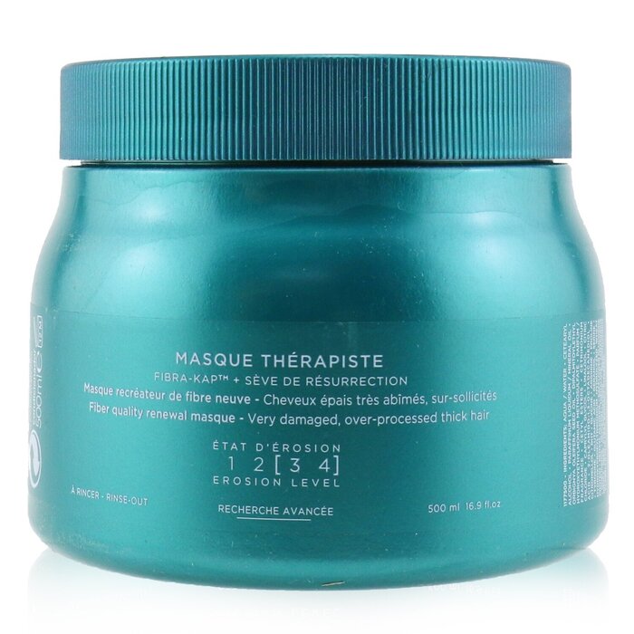 Kerastase Resistance Masque Therapiste Fiber Quality Renewal Masque (For Very Damaged, Over-Processed Thick Hair) E1487000 500ml/16.9oz