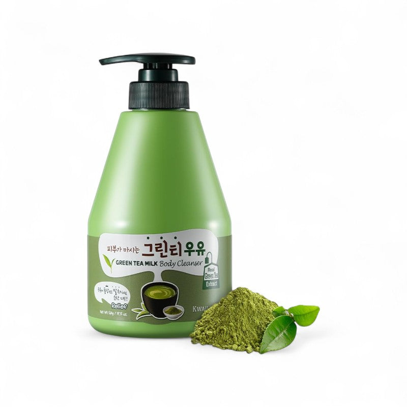 Kwailnara Milk Body Cleanser - 9 Types Green Tea