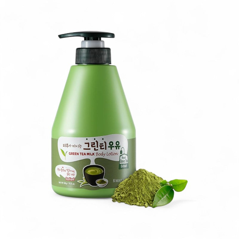 Kwailnara Milk Body Lotion - 9 Types Green Tea
