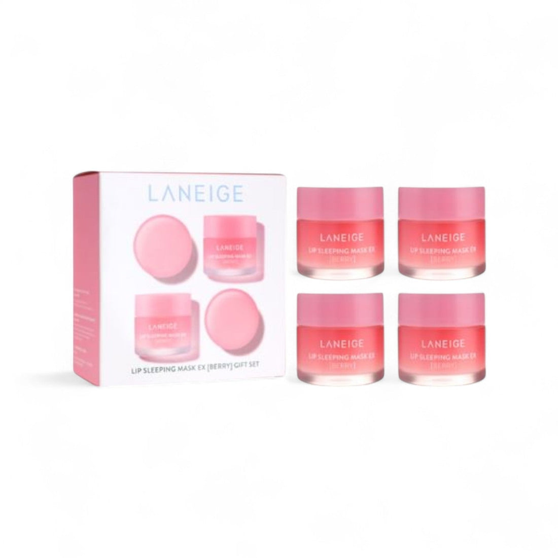 LANEIGE Lip Sleeping Mask EX Berry Travel Exclusive Special Set 4 pcs