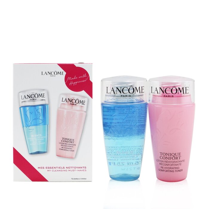 Lancome My Cleansing Must-Haves Set: Bi-Facil 75ml + Confort Tonique 75ml 382205 2pcs