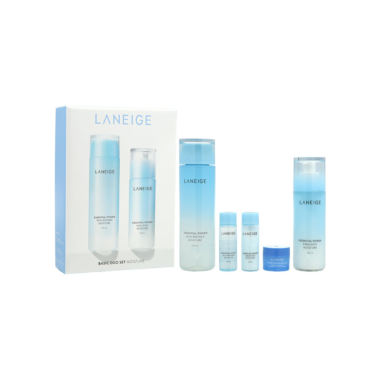 Laneige Basic Duo Set Moisture  5pcs