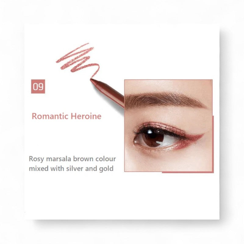 MACQUEEN The Big Waterproof Pencil Gel Liner - 10 Colors 