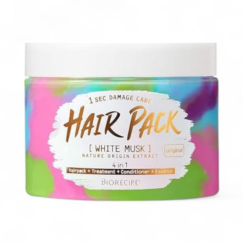 MACQUEEN Biorecipe 1 Sec Damage Care Hair Pack White Musk 300g
