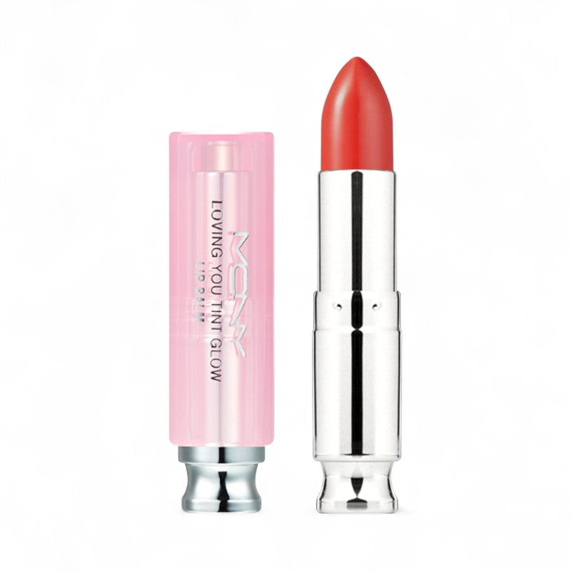 MACQUEEN Loving You Tint Glow Lip Balm - 7 Colors Clear Red