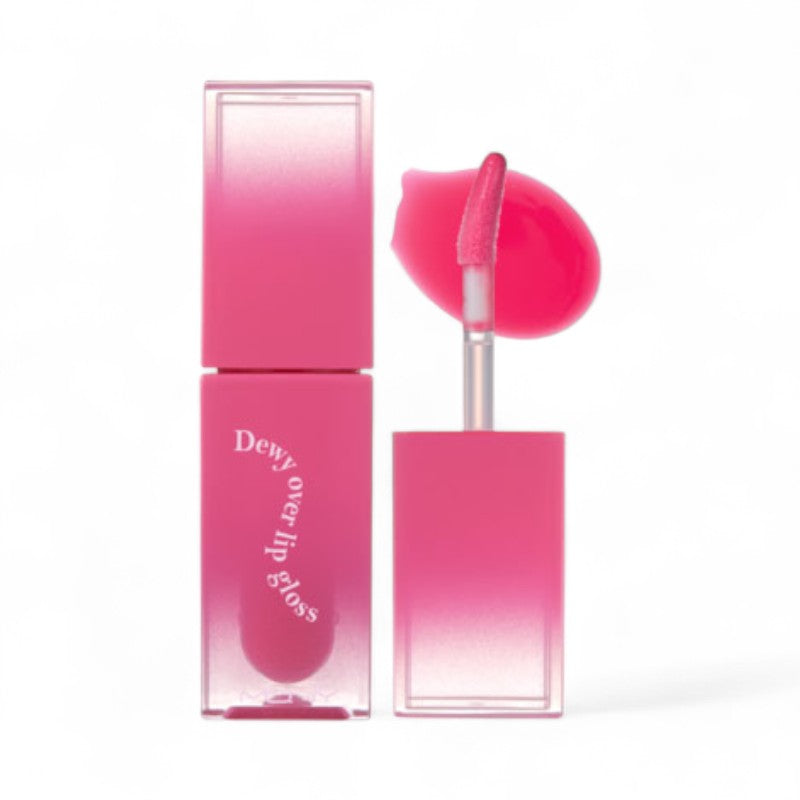MACQUEEN Dewy Over Lip Gloss - 6 Colors 