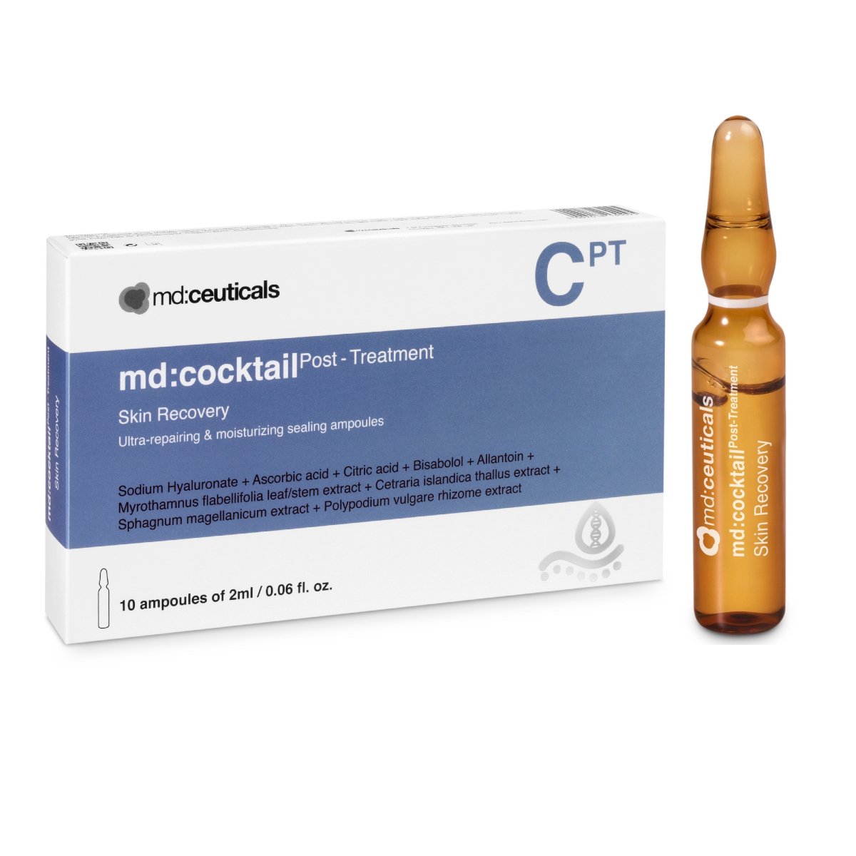 md:ceuticals md:cocktailPost-Treatment Skin Recovery  2ml x 10