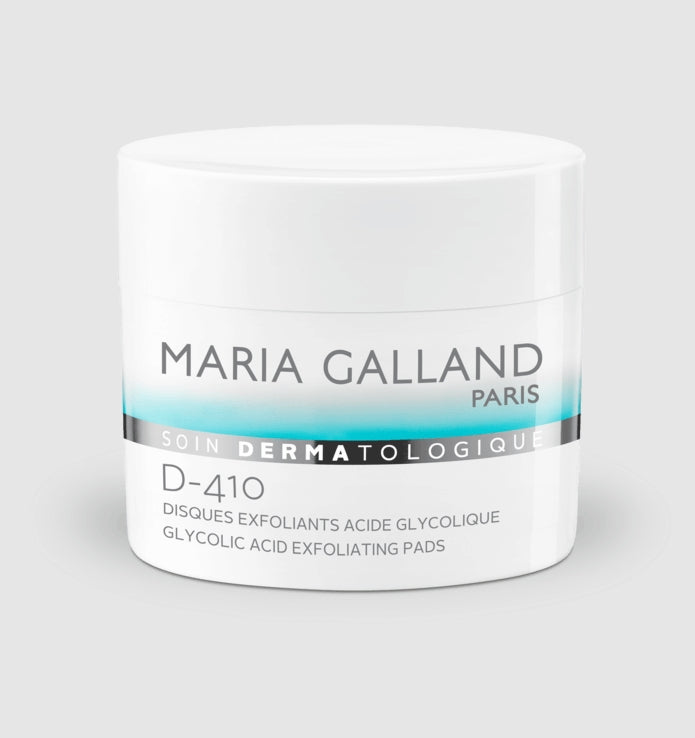 Maria Galland D410 Disques exfoliants acide glycolique glycolic acid exfoliating pads 60pcs