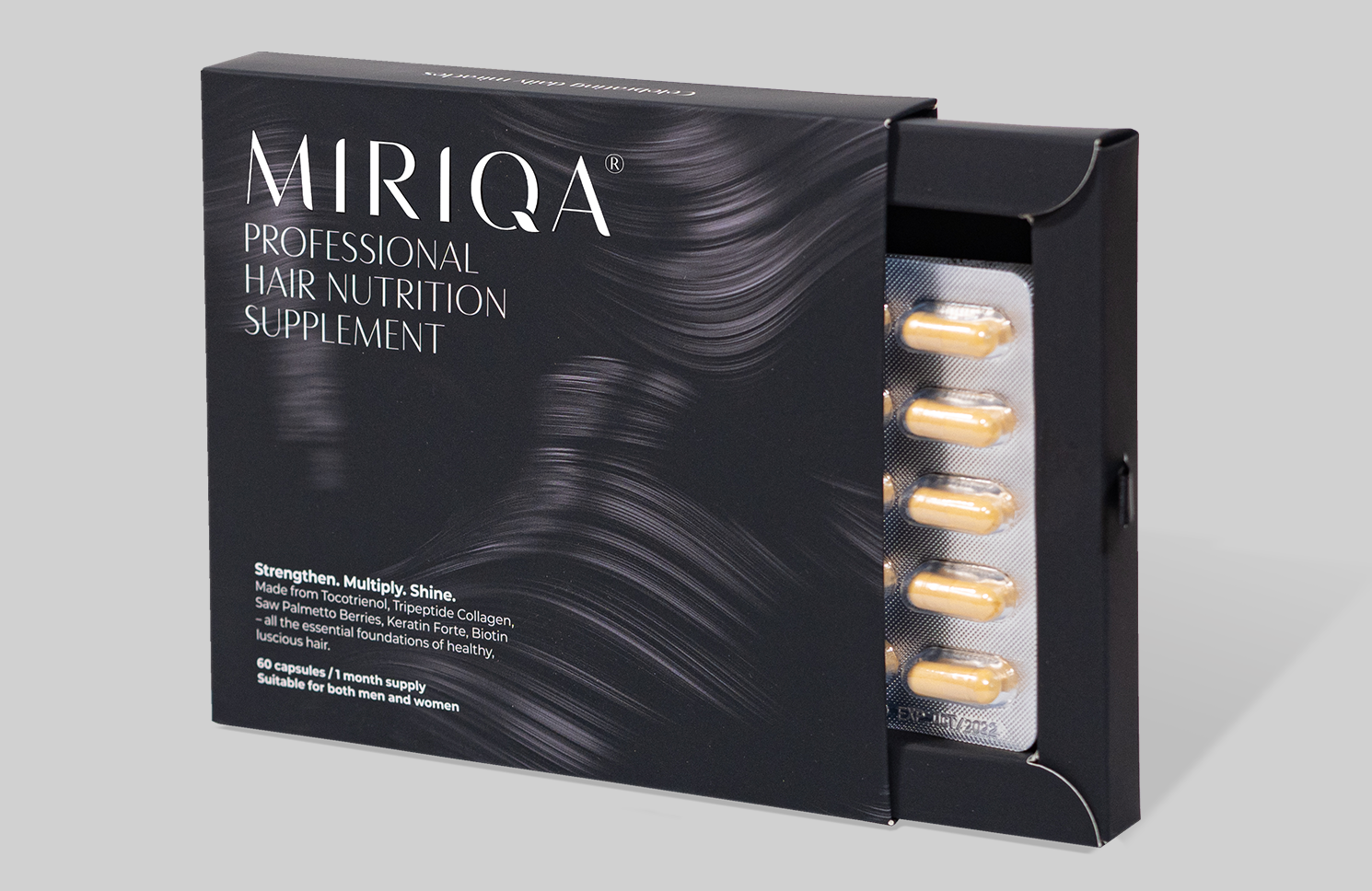 MIRIQA Miriqa Professional Hair Nutrition Supplement 60 Capsules / Box