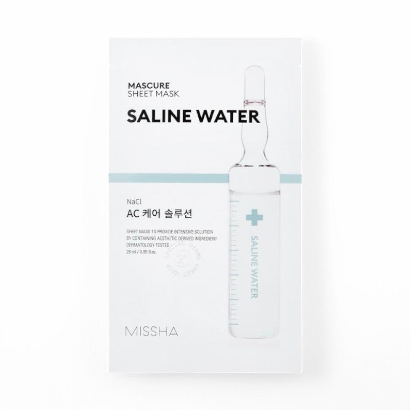 MISSHA Mascure Sheet Mask - 7 Types Saline Water