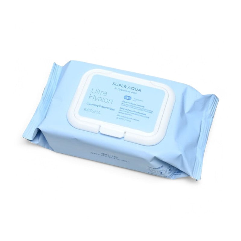 MISSHA Super Aqua Ultra Hyalron Cleansing Water Wipes 30 sheets