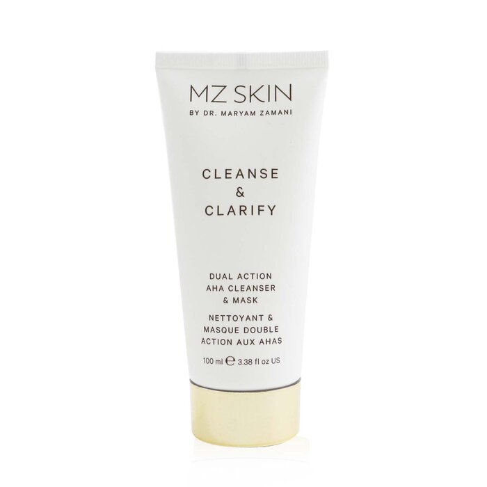 MZ Skin Cleanse &amp; Clarify Dual Action AHA Cleanser &amp; Mask 180735 / 300009 100ml/3.38oz