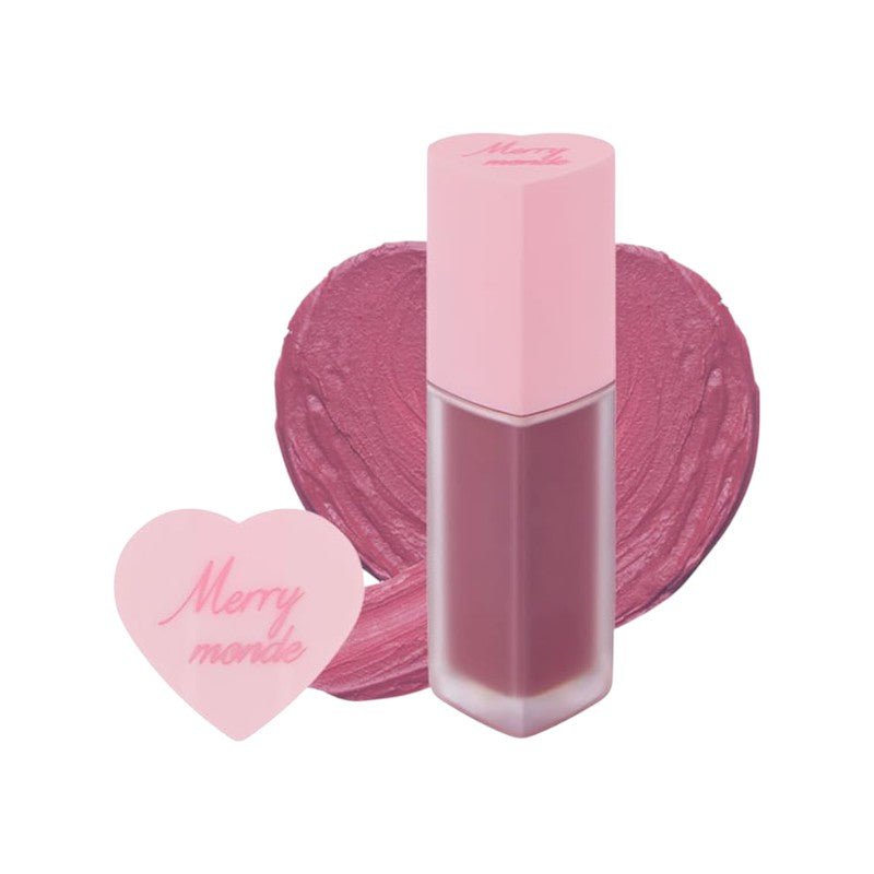Merry monde Cherry Heart Mega Tint - 6 Colors Mauve Cherry
