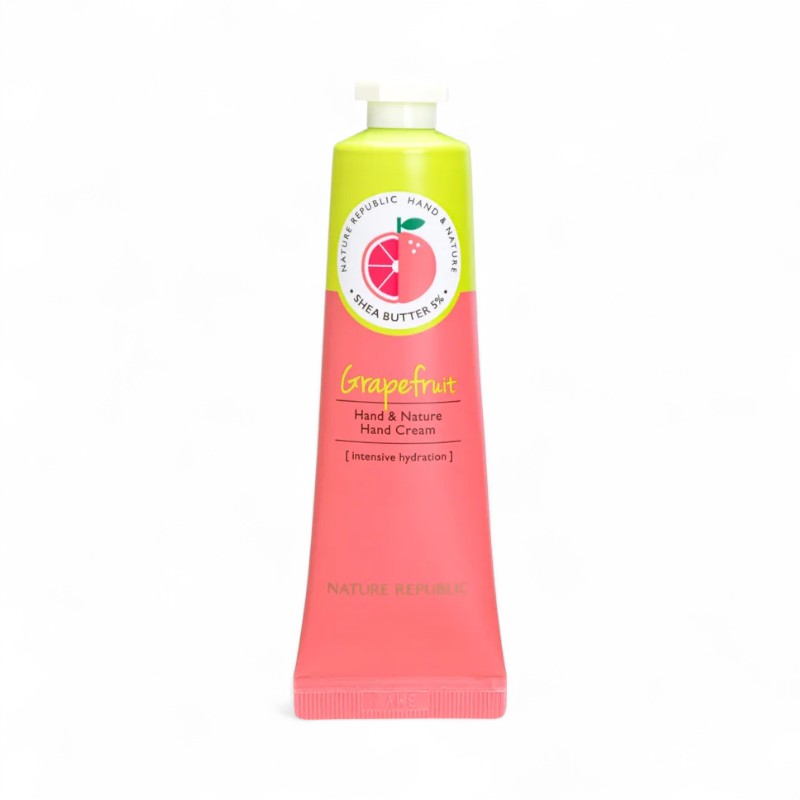 NATURE REPUBLIC Hand &amp; Nature Hand Cream - 23 Types New Package - Grapefruit