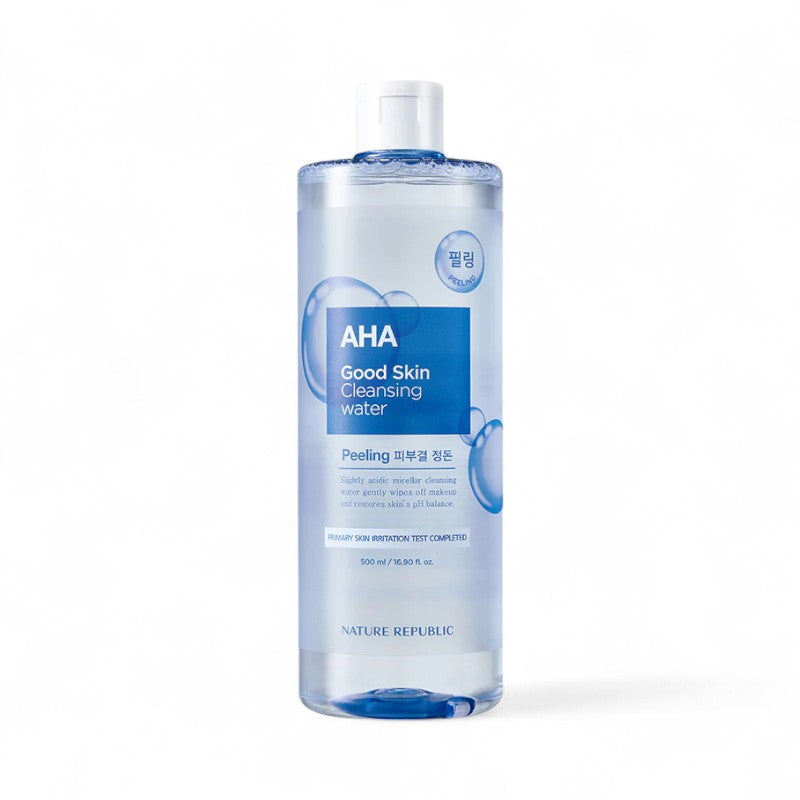 NATURE REPUBLIC Good Skin Cleansing Water - 3 Types AHA