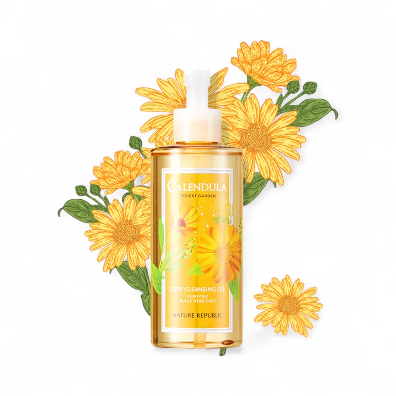 NATURE REPUBLIC Forest Garden Calendula Cleansing Oil Jumbo 500ml