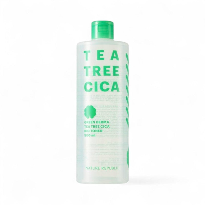 NATURE REPUBLIC Green Derma Tea Tree Cica Big Toner 500ml
