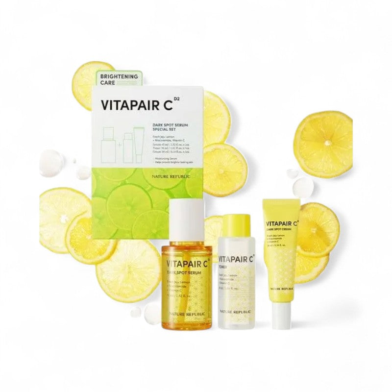 NATURE REPUBLIC Vitapair C Dark Spot Serum Special Set 3 pcs