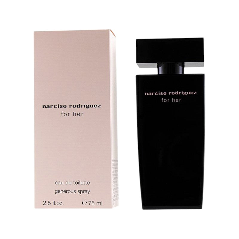 【Clearance】Narciso Rodriguez For Her Eau De Toilette Generous Spray 75ml (EXP:12/23)