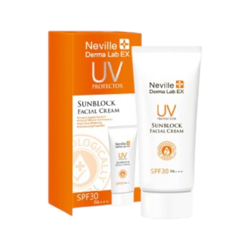 Neville Derma Lab EX Sunblock Facial Cream SPF 30PA+++ 50ml