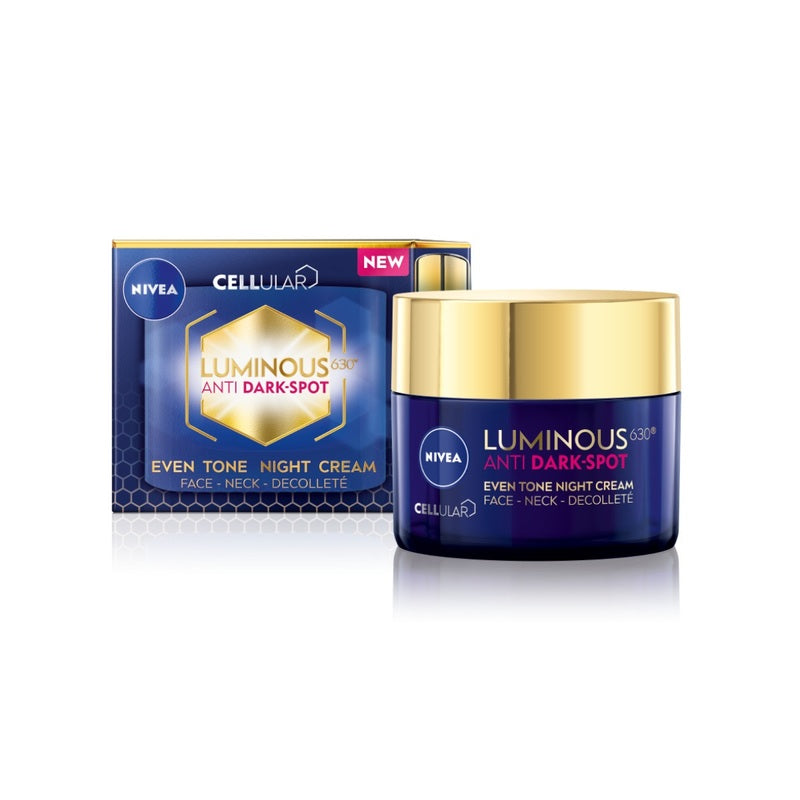 Nivea Luminous 630 Even Tone Night Cream 50ml