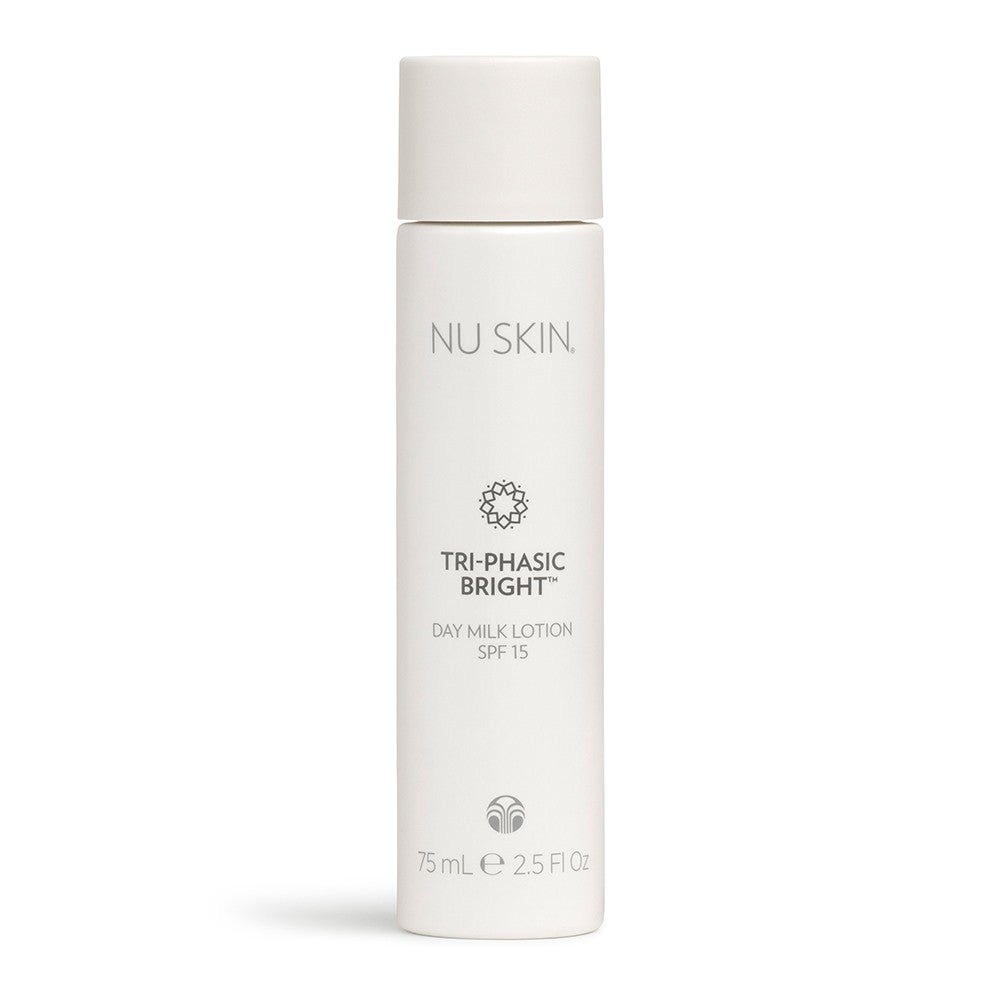 NuSkin Tri-Phasic Bright Day Milk Lotion White Sunscreen 75ml