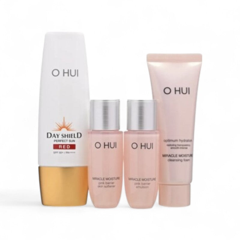 O HUI Day Shield Perfect Sun Red Special Set 4 pcs