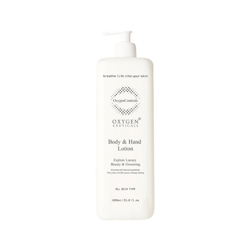 Oxygen Ceuticals Body &amp; Hand Lotion 1000ml