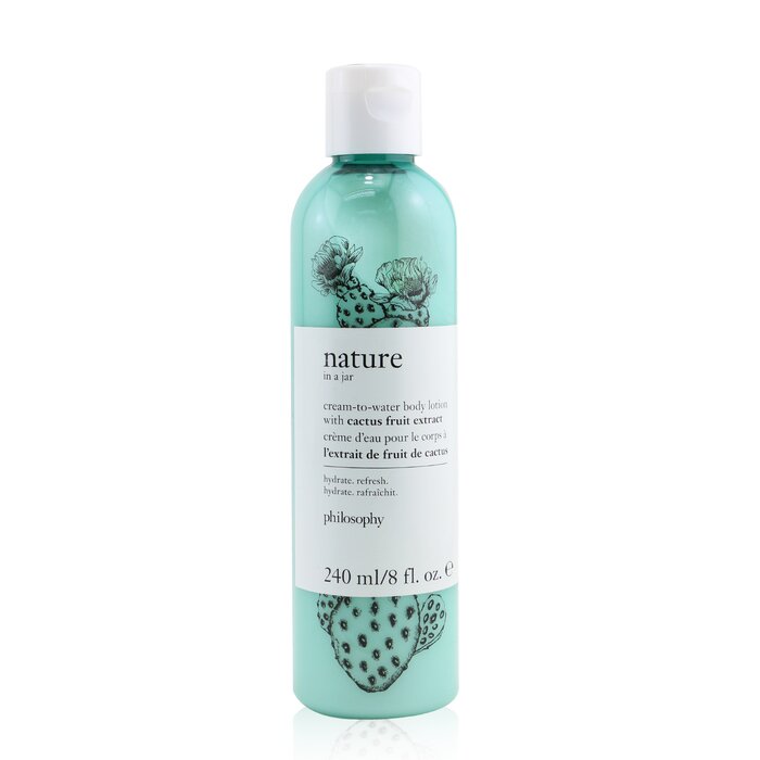 Philosophy Nature In A Jar Cream-To-Water Body Lotion With Cactus Fruit Extract 376975 240ml/8oz