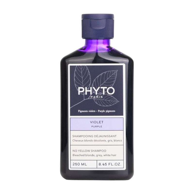 Phyto Phytoargent No Yellow Shampoo (Gray, White, Bleached Hair) 250ml/8.45oz