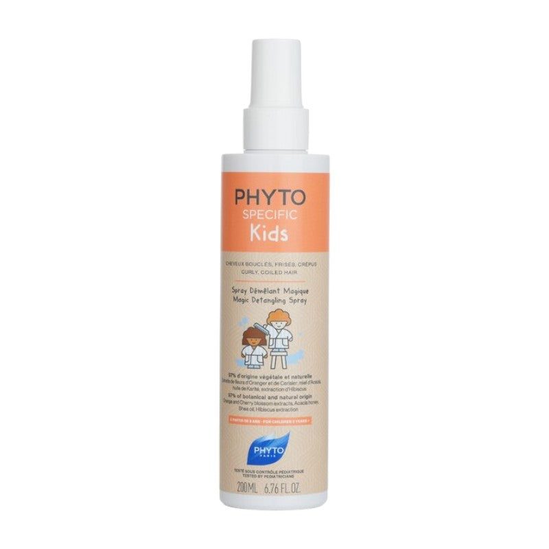 Phyto Specific Kids Magic Detangling Spray- Curly, Coiled Hair (For Children 3 Years+) 200ml/6.76oz