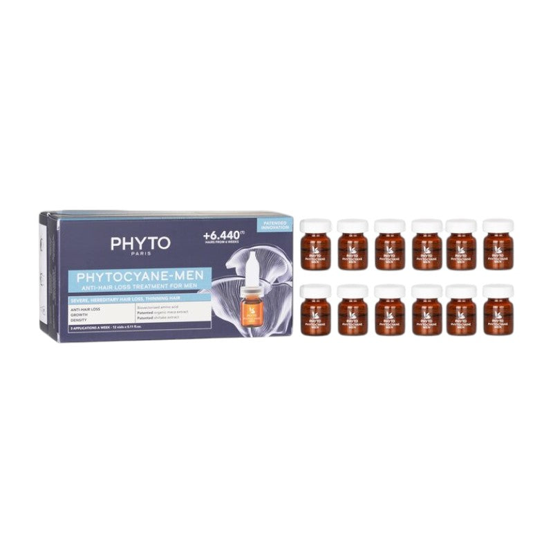 Phyto Phytocyane Anti-Hair Loss Treatment (For Men) 12x3.5ml/0.11oz