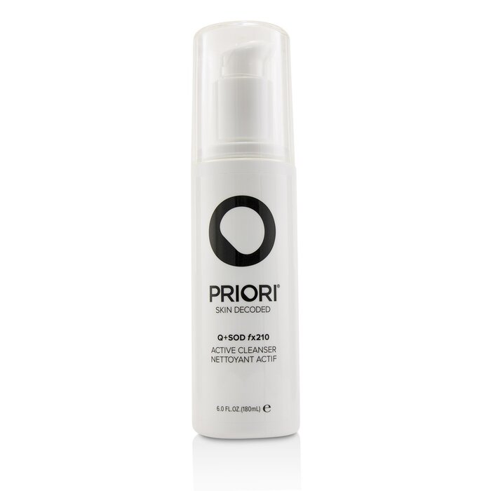 Priori Q+SOD fx210 - Active Cleanser Q-210-180/007375 180ml/6oz