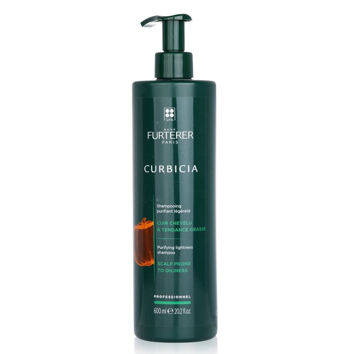 Rene Furterer Curbicia Purifying Lightness Shampoo - Scalp Prone to Oiliness (Salon Size) 149395 600ml/20.2oz