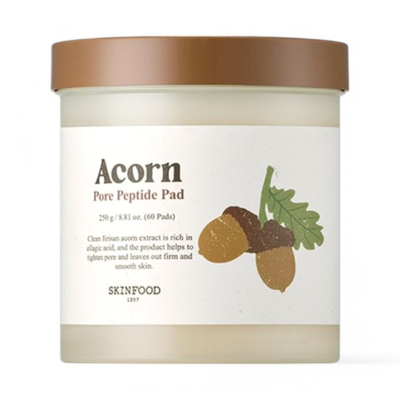 SKINFOOD Acorn Pore Peptide Pad 60 pads