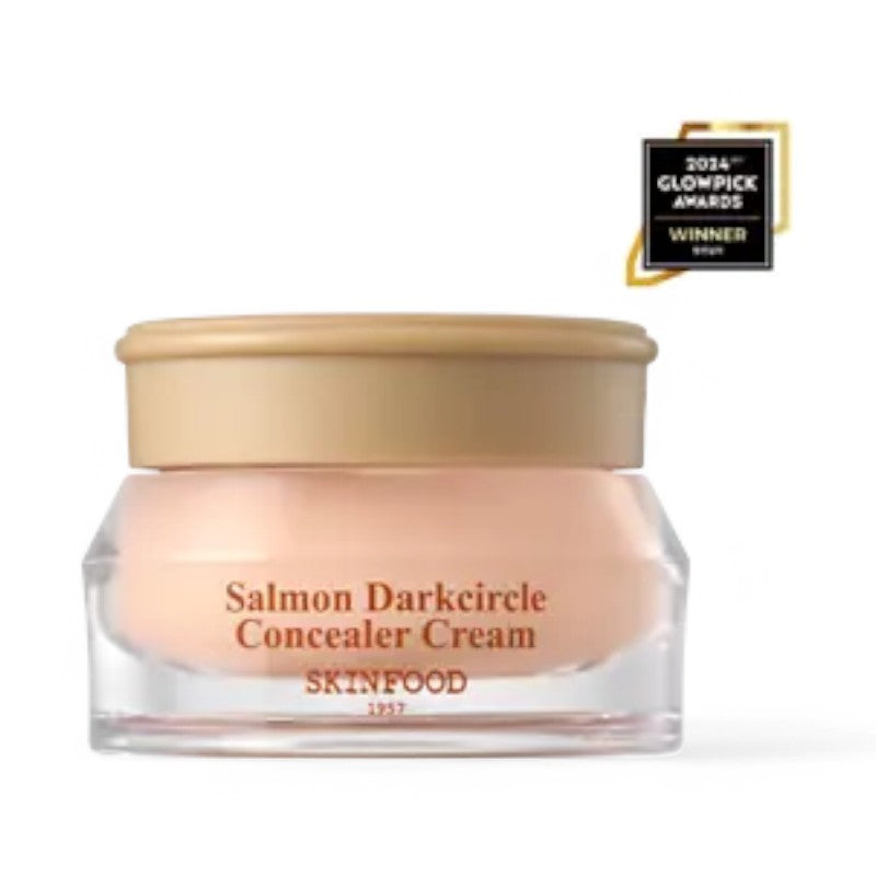 SKINFOOD Salmon Darkcircle Concealer Cream - 2 Colors 2024 Version - 01 Blooming
