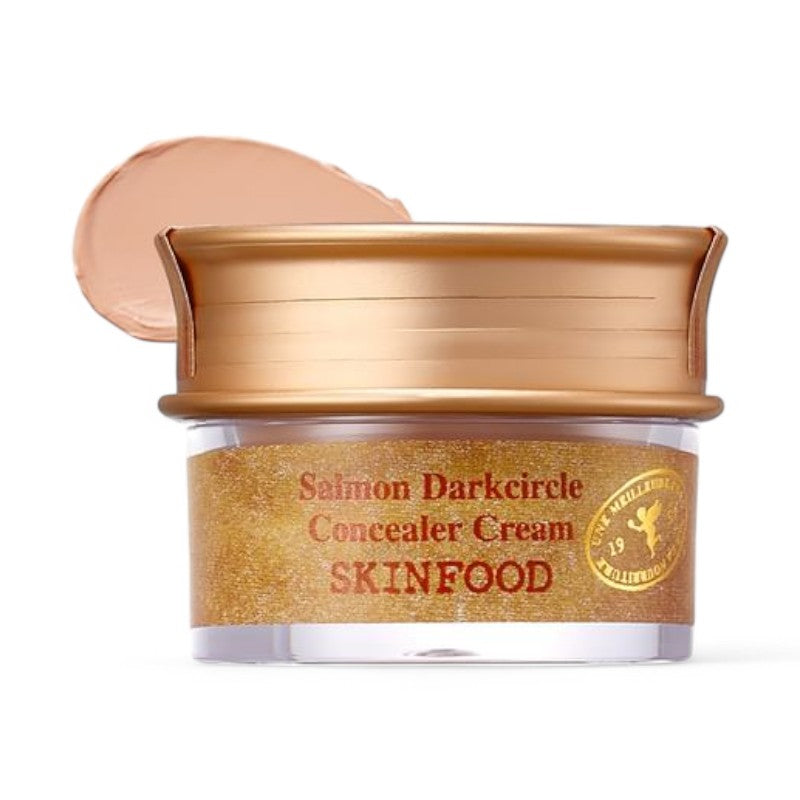 SKINFOOD Salmon Darkcircle Concealer Cream - 2 Colors 2024 Version -  02 Beige