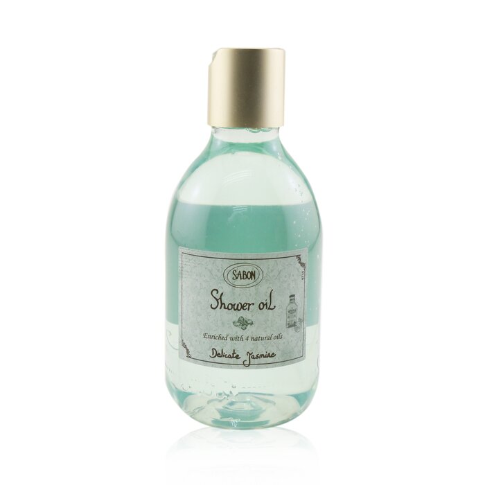 Sabon Shower Oil - Delicate Jasmine (Plastic Bottle) 910445 300ml/10.1oz