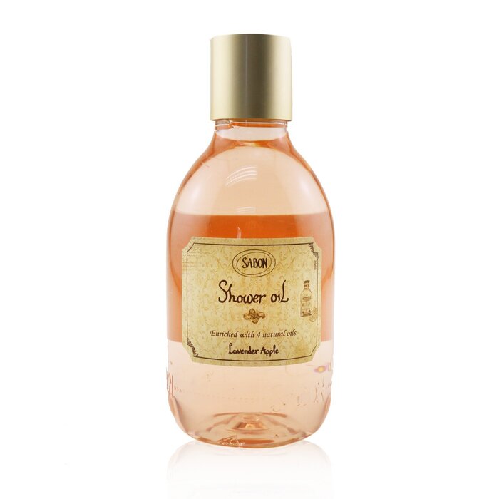 Sabon Shower Oil - Lavender Apple (Plastic Bottle) 911473 300ml/10.5oz