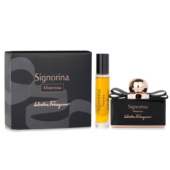 Salvatore Ferragamo Signorina Misteriosa Coffret: Eau De Parfum Spray 50ml + Eau De Parfum Spray 10ml 41169 / 892624 2pcs