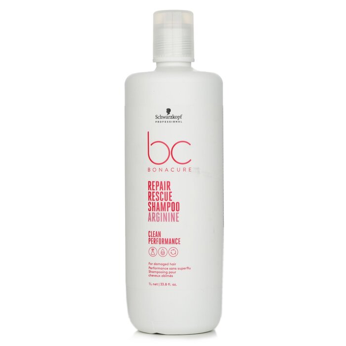 Schwarzkopf BC Repair Rescue Shampoo Arginine (For Damaged Hair) 724073 1000ml/33.8oz